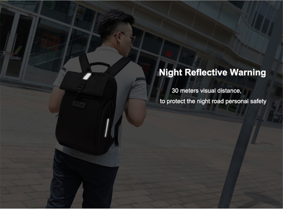 Business Anti-theft Backpack Men Women Laptop Notebook Waterproof Backpacks Large Capacity School Travel Casual USB Charging Bag