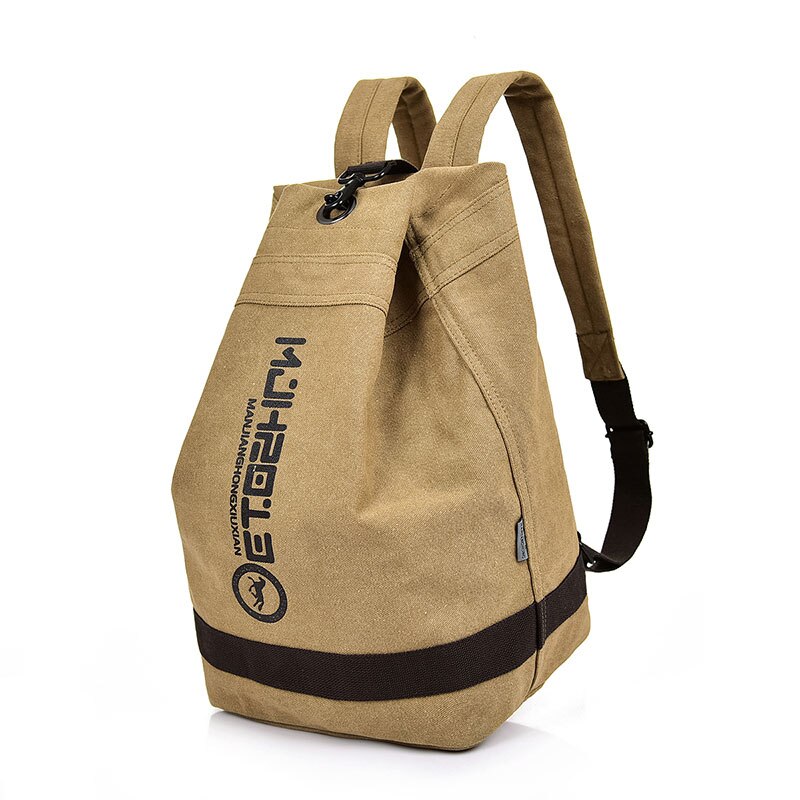 Vintage Bucket Travel Backpack Men Women Large Capacity Waterproof School Laptop Shoulder Bags Leisure Card Pocket Tote Bagpack