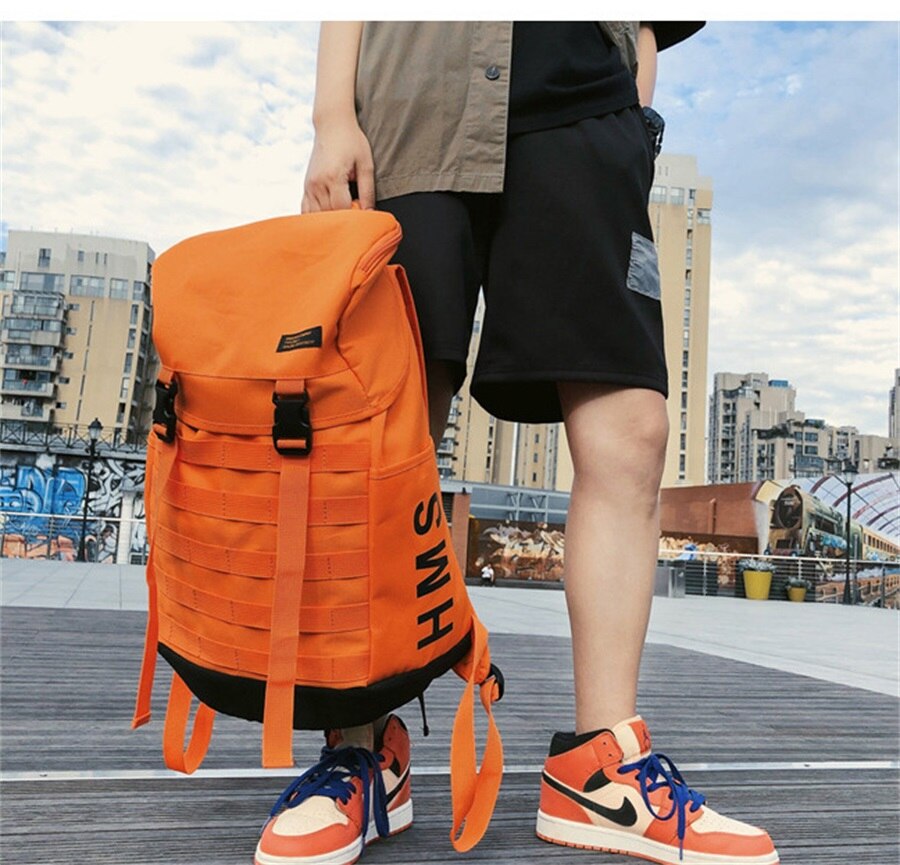 Unisex Anti-Theft Backpack Large Capacity Casual Waterproof Oxford Climbing Backpack Quality Unisex Simple Sport Travel Backpack