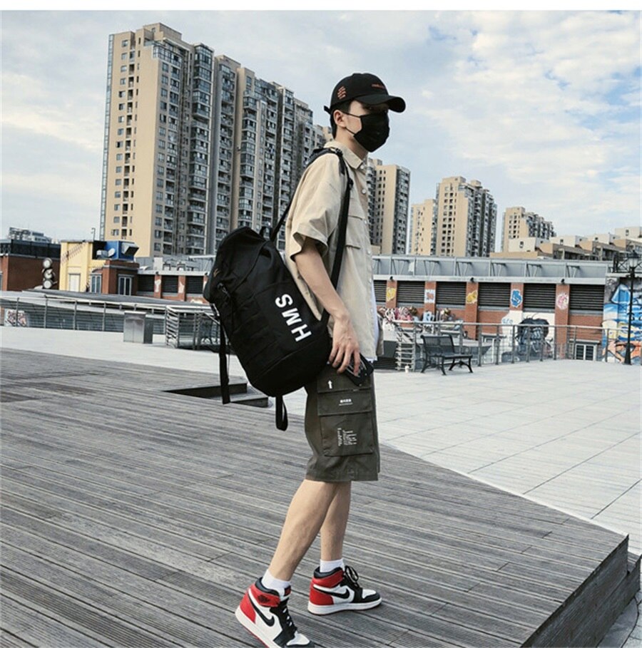 Unisex Anti-Theft Backpack Large Capacity Casual Waterproof Oxford Climbing Backpack Quality Unisex Simple Sport Travel Backpack