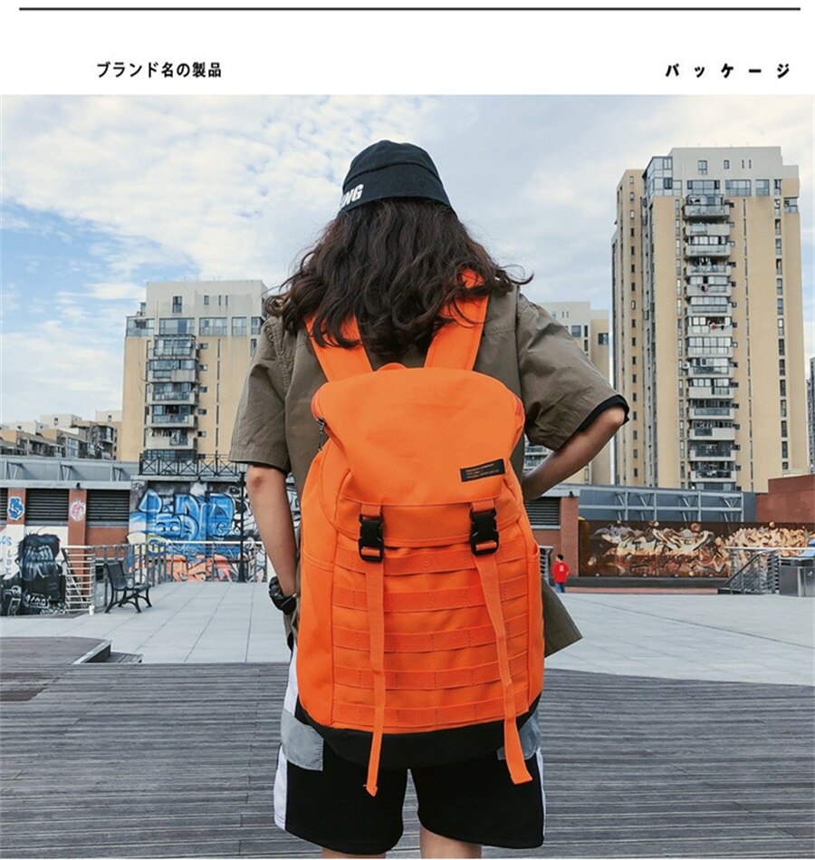 Unisex Anti-Theft Backpack Large Capacity Casual Waterproof Oxford Climbing Backpack Quality Unisex Simple Sport Travel Backpack