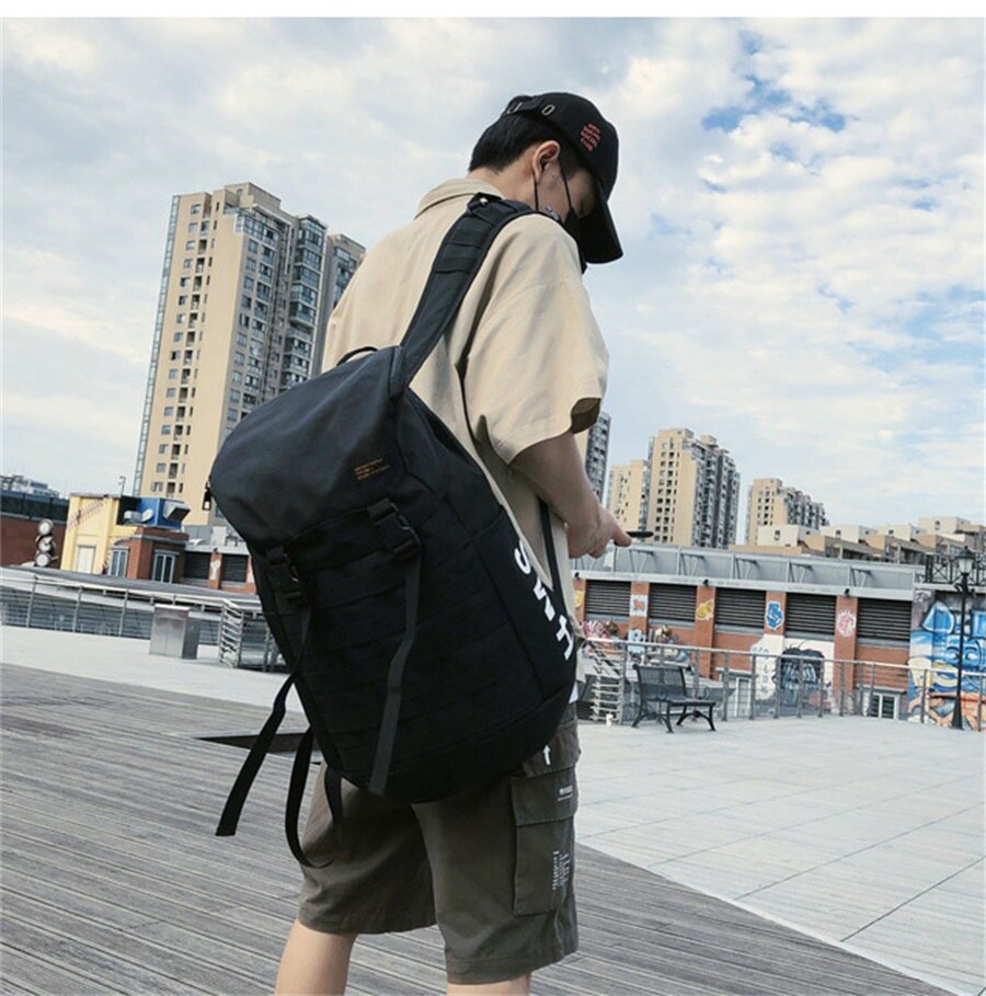 Unisex Anti-Theft Backpack Large Capacity Casual Waterproof Oxford Climbing Backpack Quality Unisex Simple Sport Travel Backpack