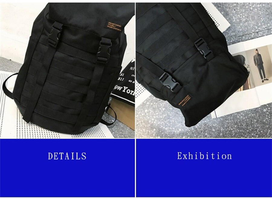 Unisex Anti-Theft Backpack Large Capacity Casual Waterproof Oxford Climbing Backpack Quality Unisex Simple Sport Travel Backpack