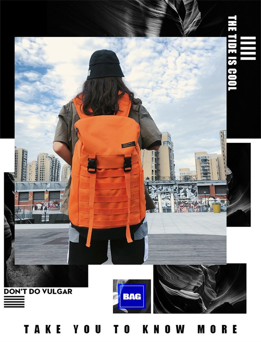 Unisex Anti-Theft Backpack Large Capacity Casual Waterproof Oxford Climbing Backpack Quality Unisex Simple Sport Travel Backpack