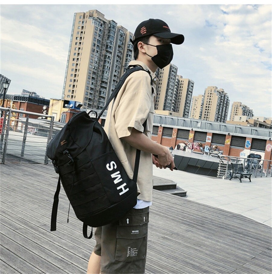 Unisex Anti-Theft Backpack Large Capacity Casual Waterproof Oxford Climbing Backpack Quality Unisex Simple Sport Travel Backpack