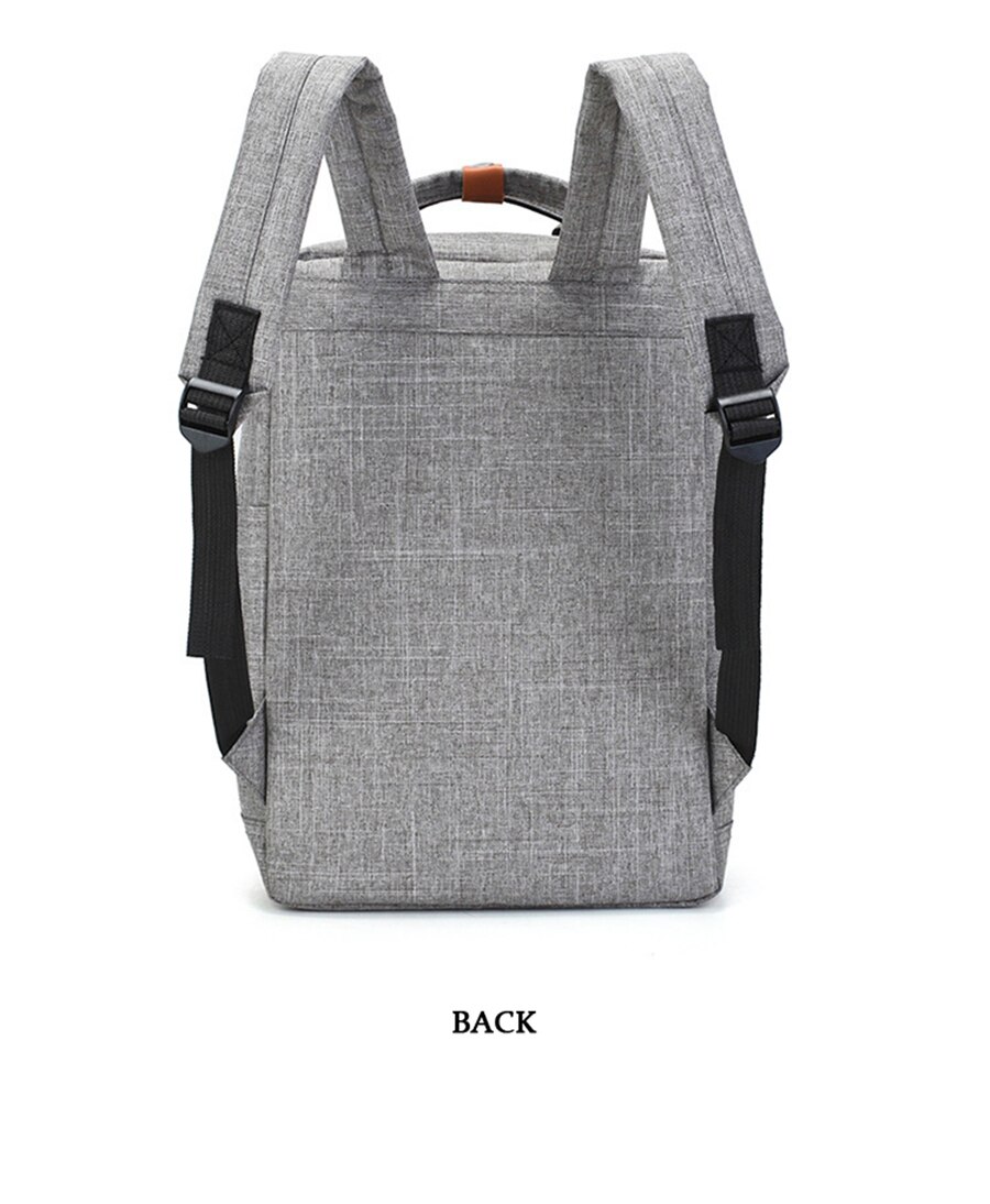 New Three-Piece USB Charging Bag Men Women 15.6 Inch Laptop Backpack Fashion School Bags Large Capacity Multifunction Travel Bag