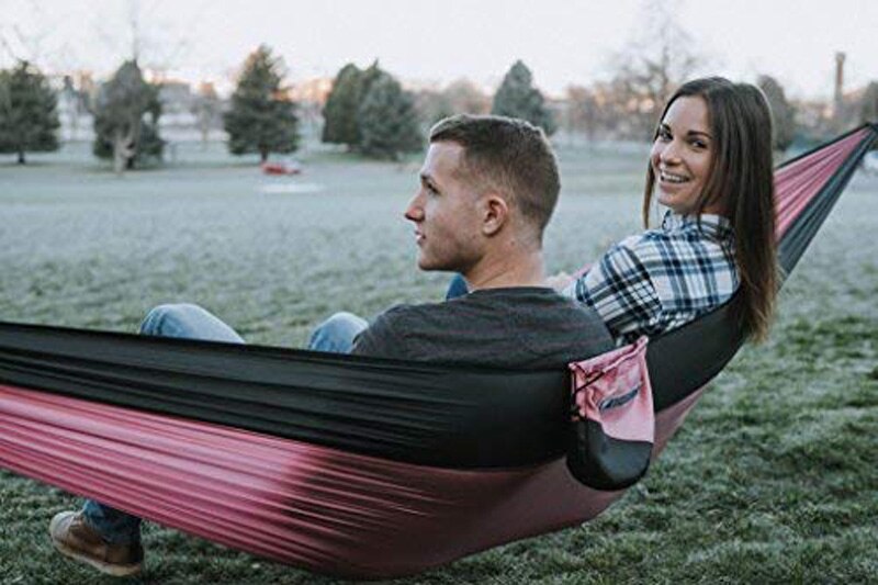 Ultra-Large Light weight Parachute Hammock Camping Survival Garden Hunting Leisure Hamac Travel Double Person Hamak Ramac