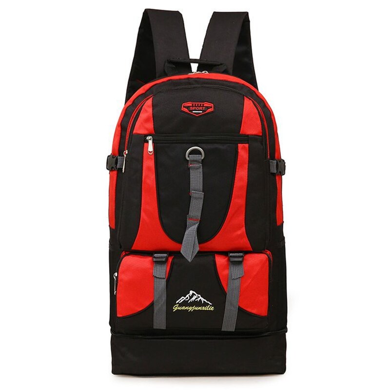 Outdoor Tourist Climbing Backpack Waterproof Nylon Large Capacity Trekking Travel Backpacks Men Women Quality Sports Hiking Bags