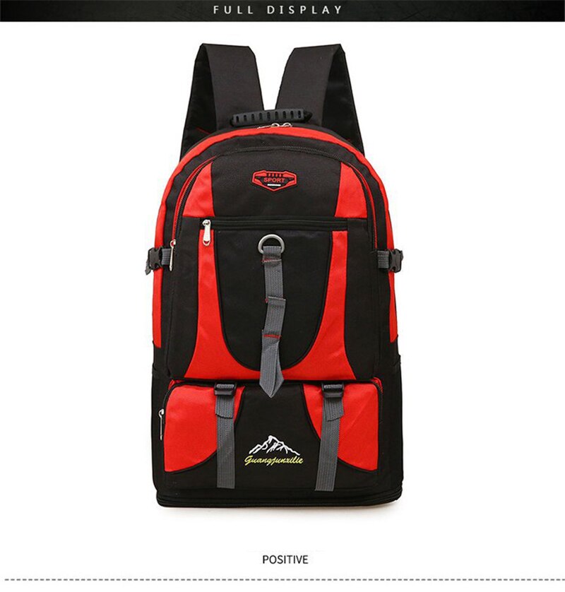Outdoor Tourist Climbing Backpack Waterproof Nylon Large Capacity Trekking Travel Backpacks Men Women Quality Sports Hiking Bags