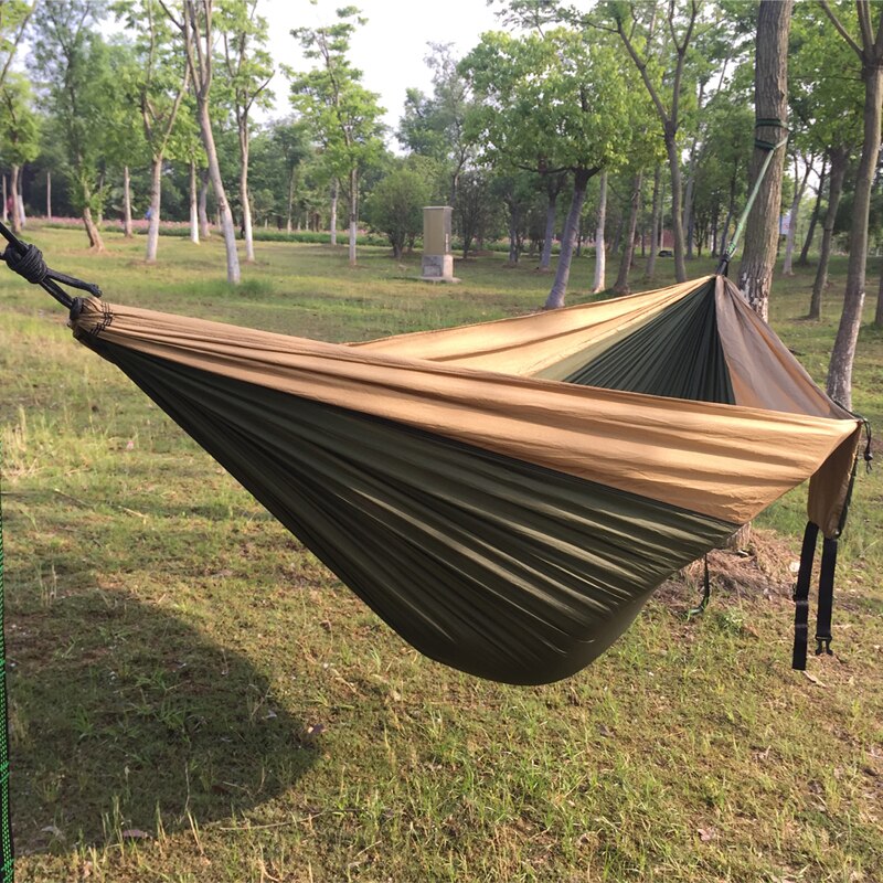 Camping Parachute Hammock Survival Garden Outdoor Furniture Leisure Sleeping Hamaca Travel Double Hammock 300*200cm