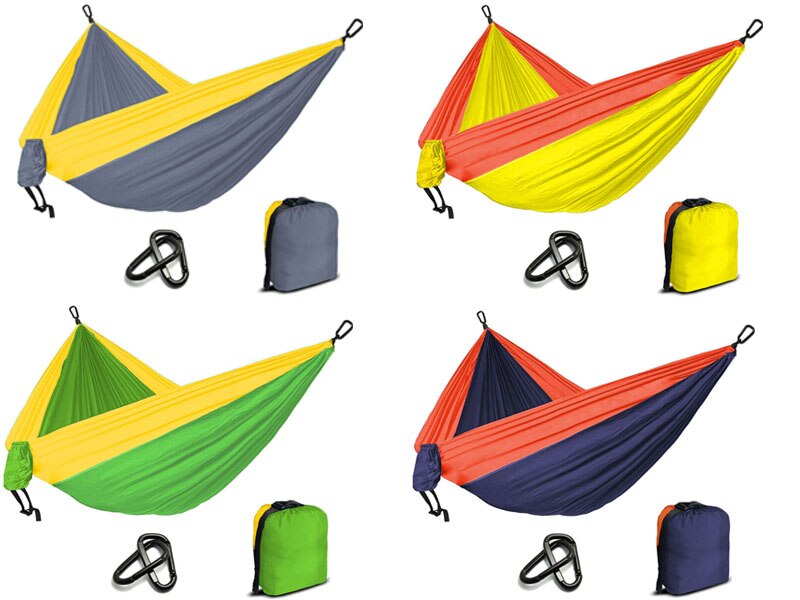 Camping Parachute Hammock Survival Garden Outdoor Furniture Leisure Sleeping Hamaca Travel Double Hammock 300*200cm