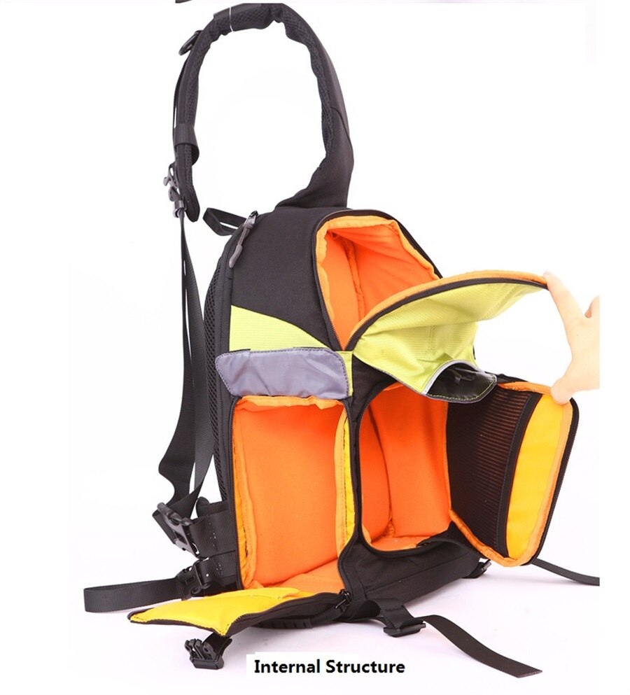 Upgrade Waterproof Nylon SLR Camera Travel Bag Outdoor Leisure Sport Shoulder Diagonal Male And Female Can Carry Tripod Backpack