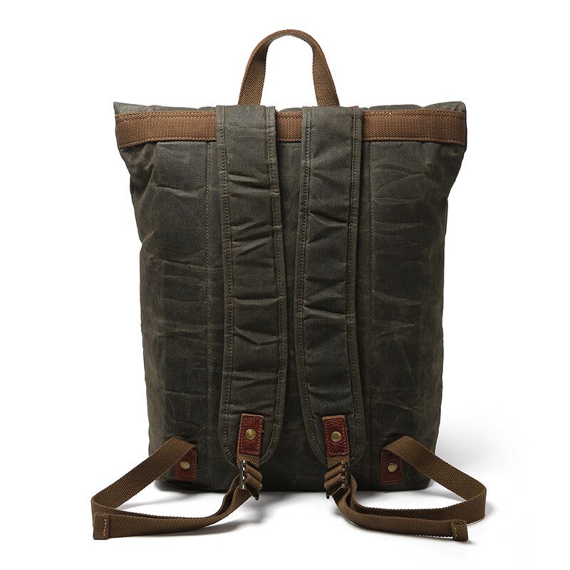 New 2020 Men Canvas Backpack Waterproof Tourist Retro College Large Capacity Bags Quality Casual Vintage Laptop Travel Rucksacks