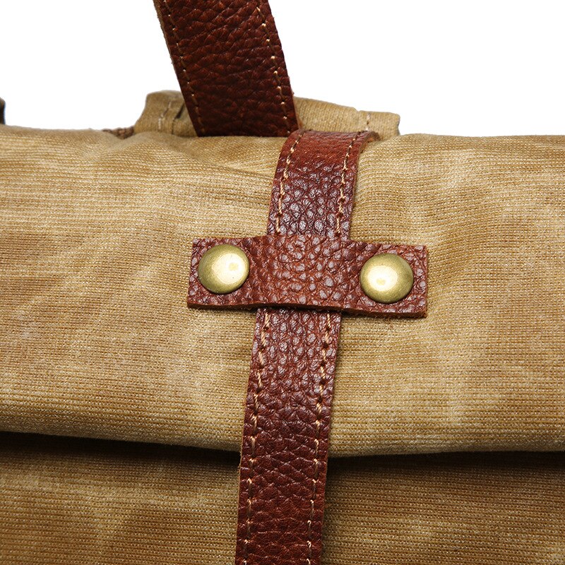 New 2020 Men Canvas Backpack Waterproof Tourist Retro College Large Capacity Bags Quality Casual Vintage Laptop Travel Rucksacks