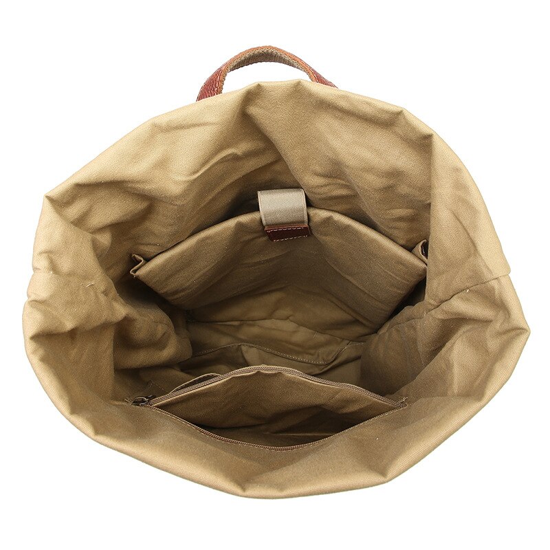 New 2020 Men Canvas Backpack Waterproof Tourist Retro College Large Capacity Bags Quality Casual Vintage Laptop Travel Rucksacks