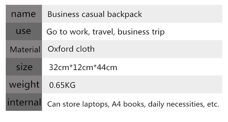 Men's Waterproof Laptop Backpack Large Capacity Business Casual Travel Backpacks Male USB Charging Fashion Teenagers School Bags