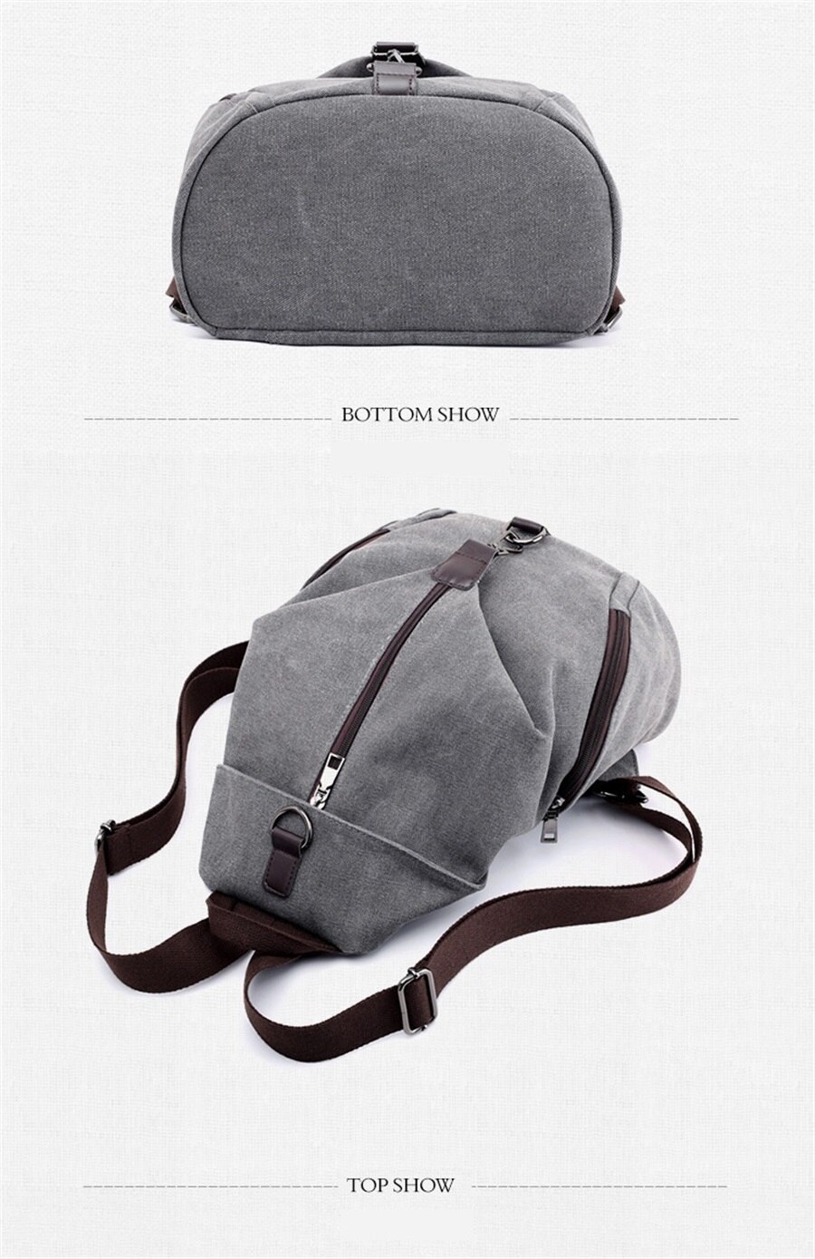 New In 2019 Korean Version Female Backpack Middle School Student Canvas Backpack Fashion Leisure Short-Distance Travel Backpack
