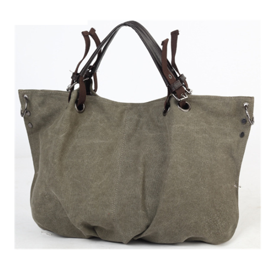 New Fashion Canvas Bag One Shoulder Crossbody Woman Bags Canvas Casual Single Shoulder Large Capacity Korean Fashion Female Bags