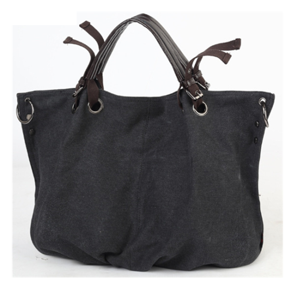 New Fashion Canvas Bag One Shoulder Crossbody Woman Bags Canvas Casual Single Shoulder Large Capacity Korean Fashion Female Bags