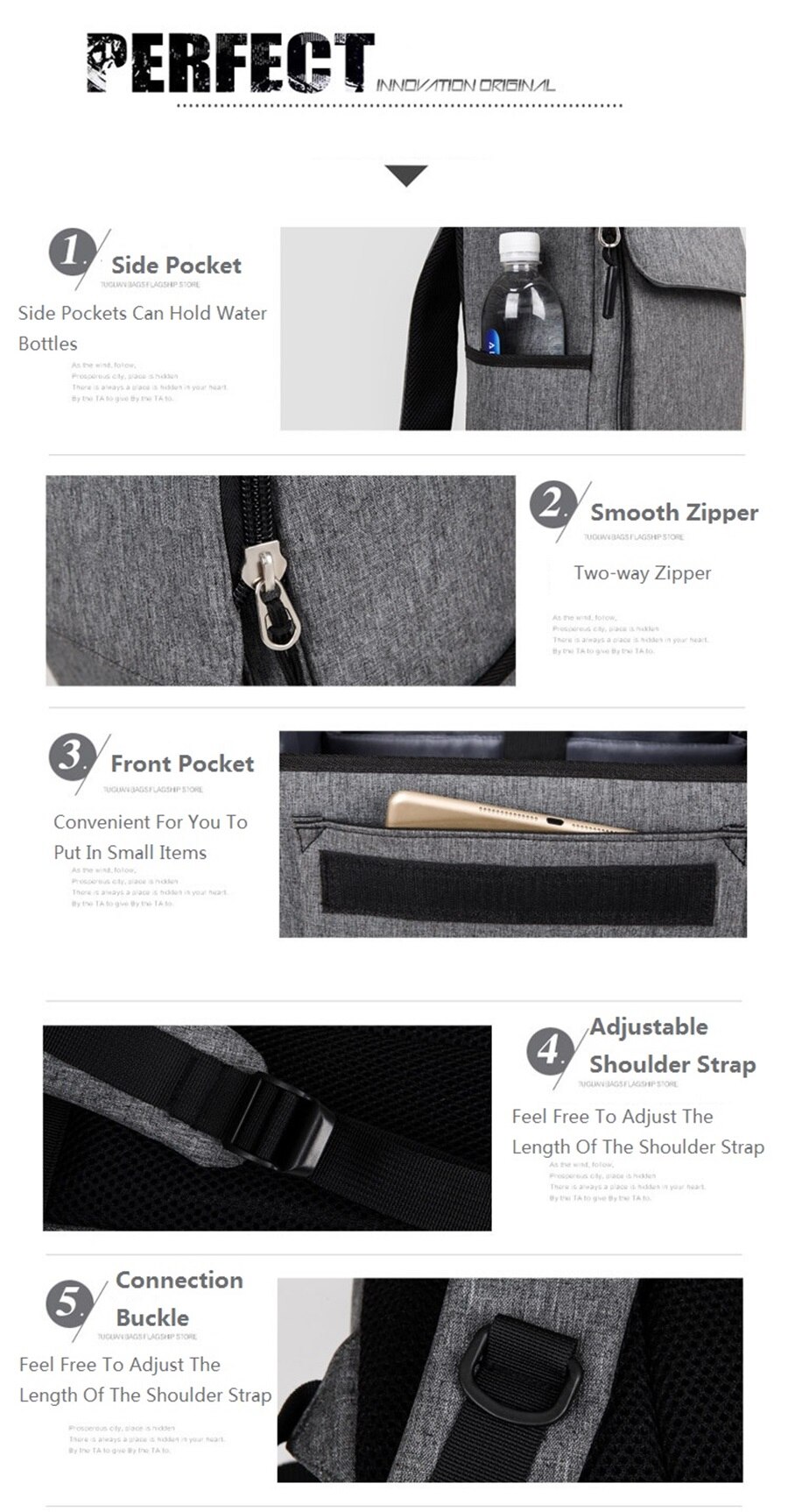 New Large Capacity Waterproof Multifunction 15.6Inch Laptop Backpack Outdoor Shoulders Office Work Men And Women Travel Backpack