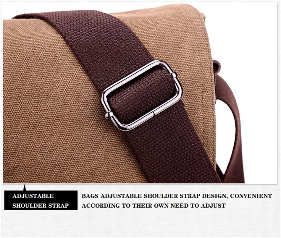 2019 New Fashion Trends Canvas Bags  Business Documents Solid Color Male Bags Urban Leisure Sport Travel Messenger Shoulder Bags