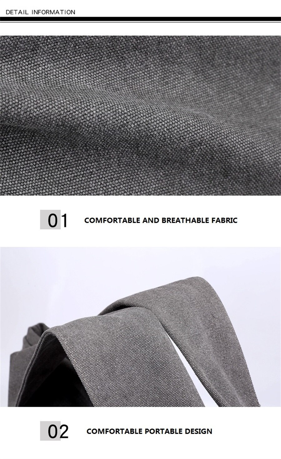 Fashion Leisure Ladies Canvas Handbag Solid Color Woman Crossbody Bag Pleated Soft Breathable Short-Distance Shopping Travel Bag