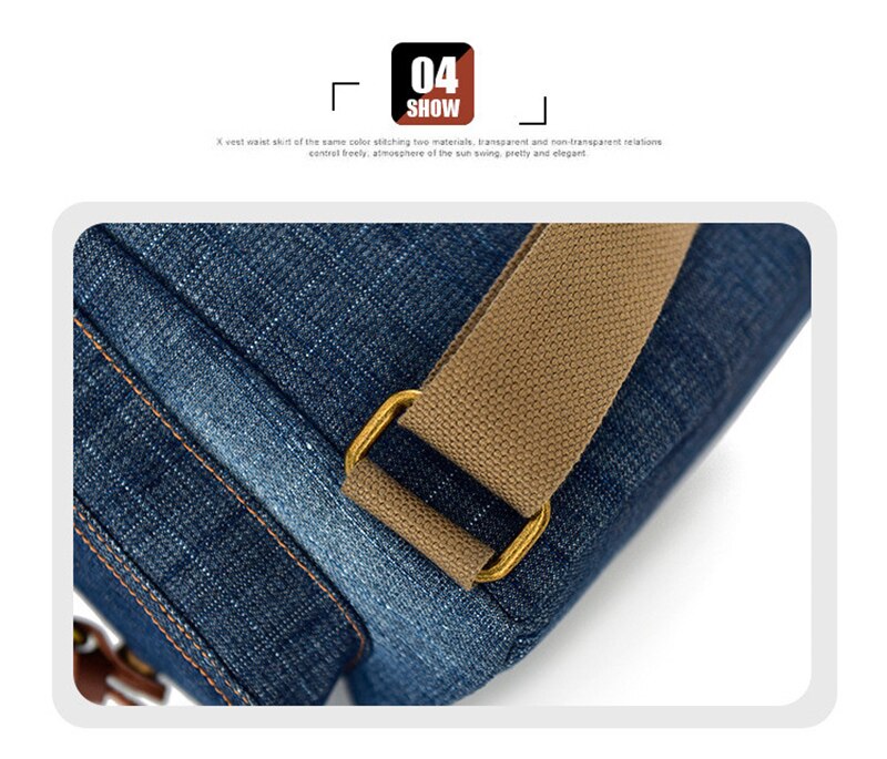 New Retro Denim Backpack Female Casual Travel School Bags For Teenage Girls Outdoor Sports Shopping Anti-Theft Laptop Backpacks