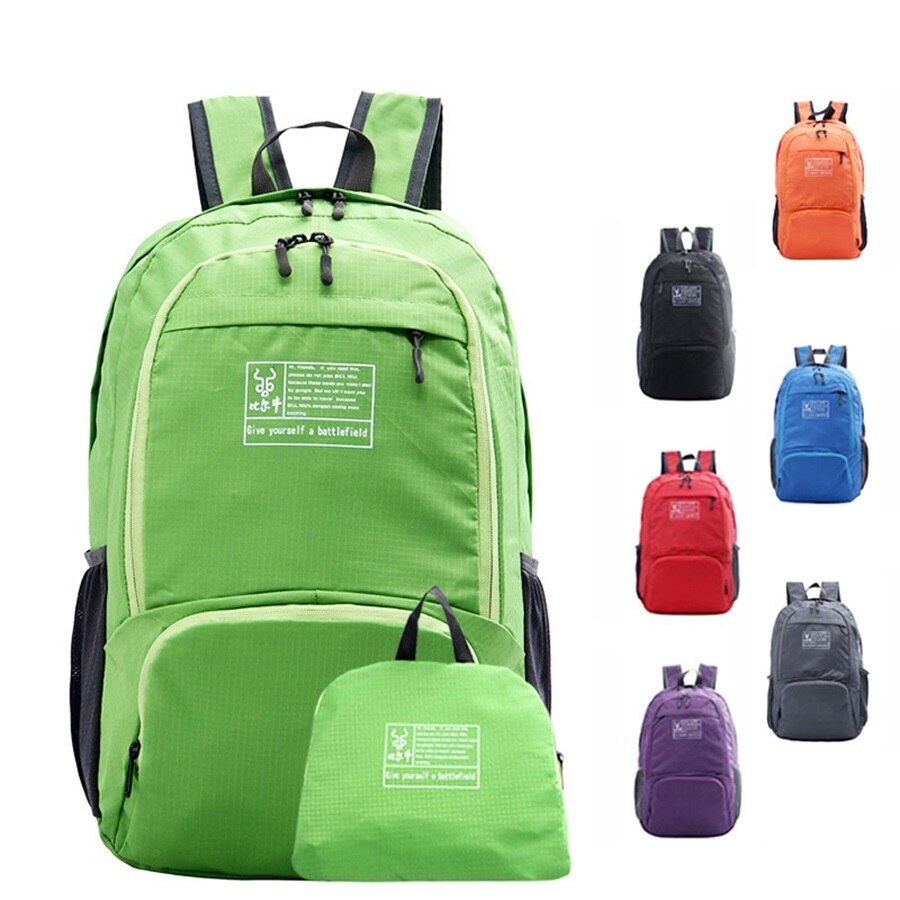 Multi-Functional Backpack Lightweight Folding Backpack Outdoor Sports Mountaineering Backpack Waterproof And Wear-Resistant Bags
