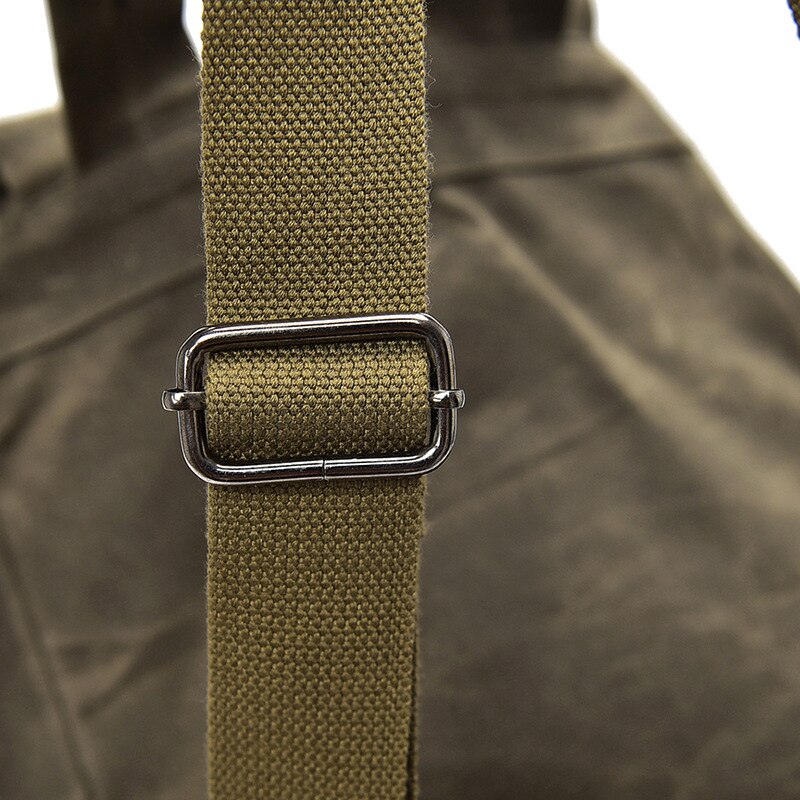 Vintage Canvas Backpack Men Women Casual Camping School Travel Bags Wear-resistant Large Capacity Waterproof Quality Backpacks