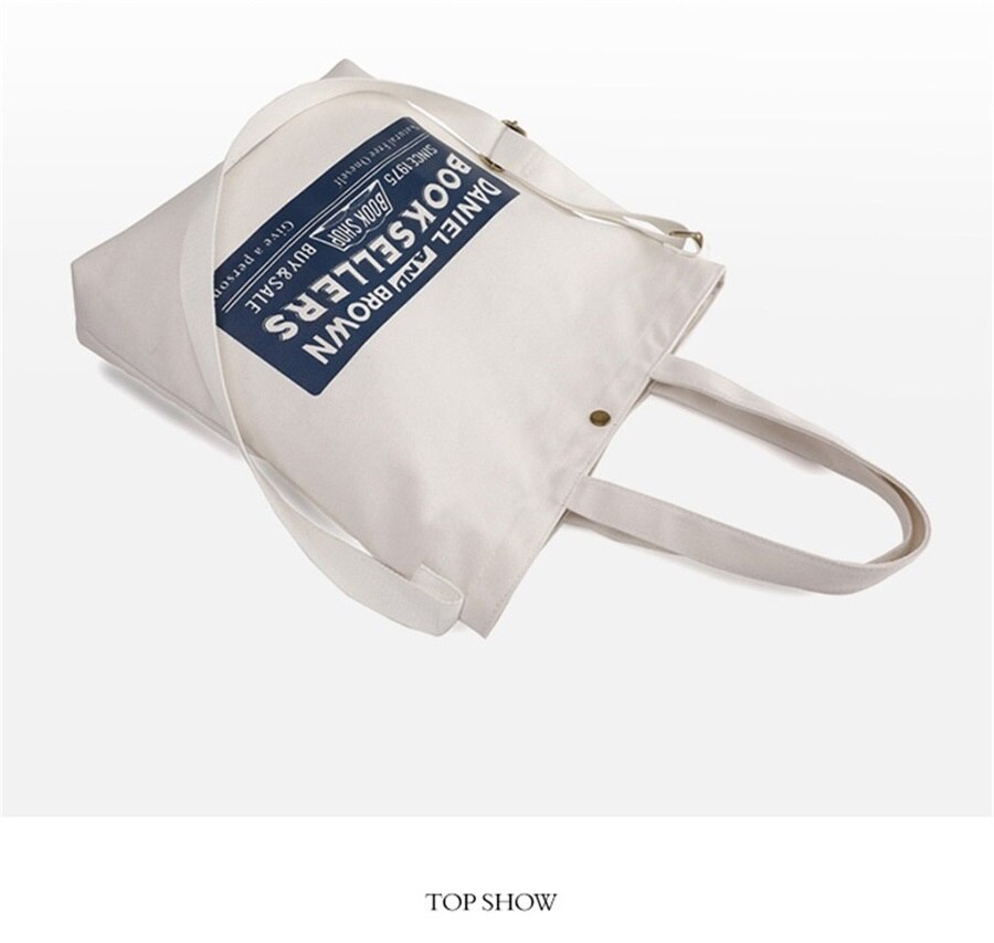 Fashion Letter Women Canvas Messenger Bags Single Shoulder Bags 2019 Winter New Soft Buckle Female Students Lady School Handbags