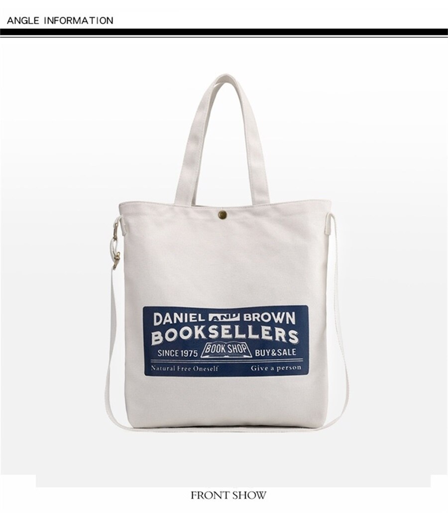 Fashion Letter Women Canvas Messenger Bags Single Shoulder Bags 2019 Winter New Soft Buckle Female Students Lady School Handbags