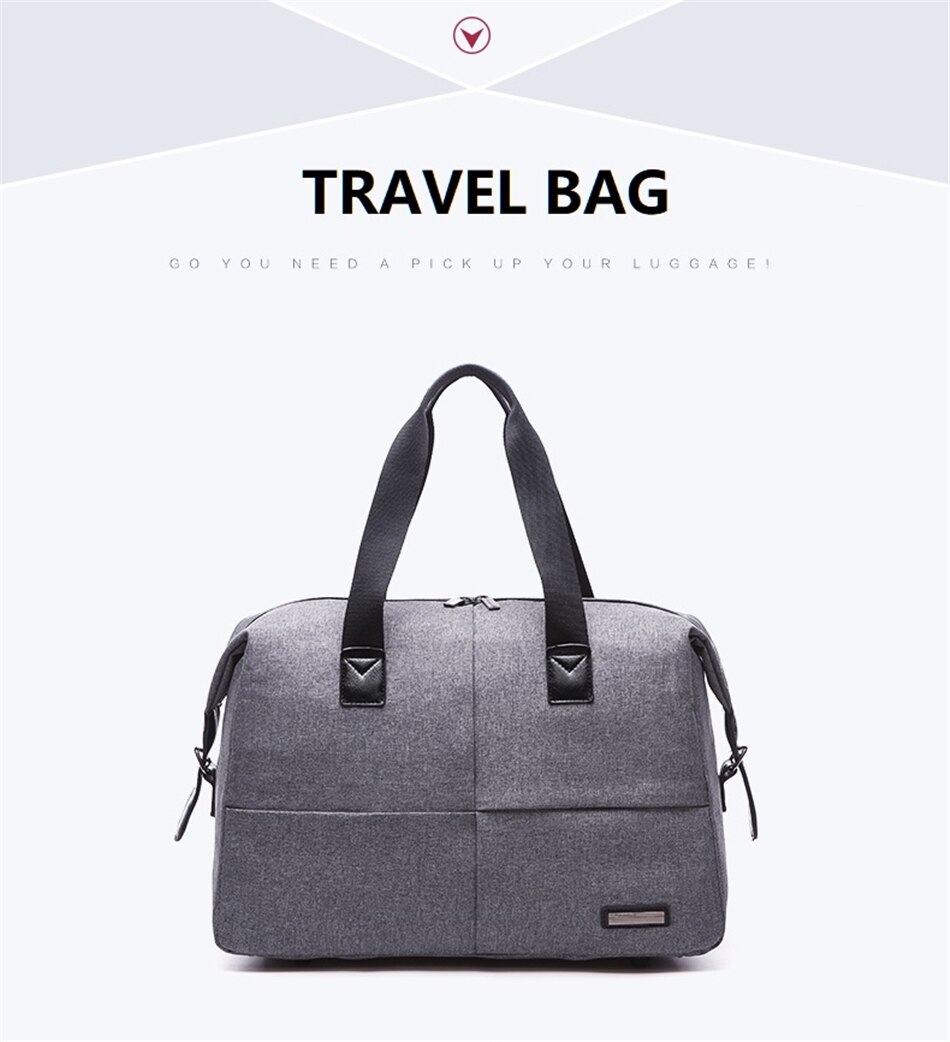 New Men's Large Waterproof Handbag Casual Fitness Luggage Bag Men Multi-function Duffle Bag Fashion Sports Business Travel Bags