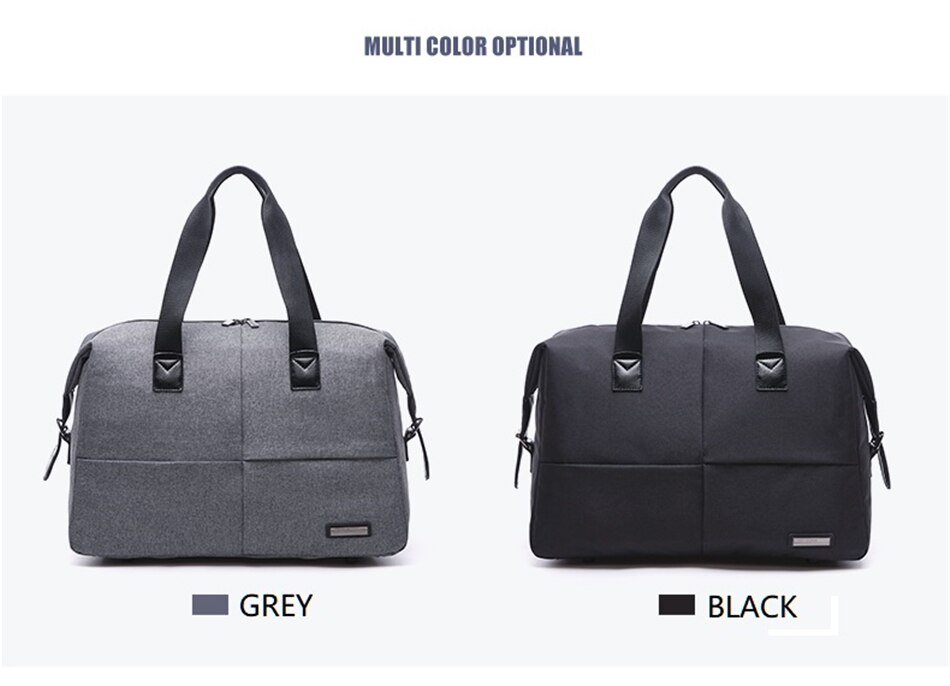 New Men's Large Waterproof Handbag Casual Fitness Luggage Bag Men Multi-function Duffle Bag Fashion Sports Business Travel Bags