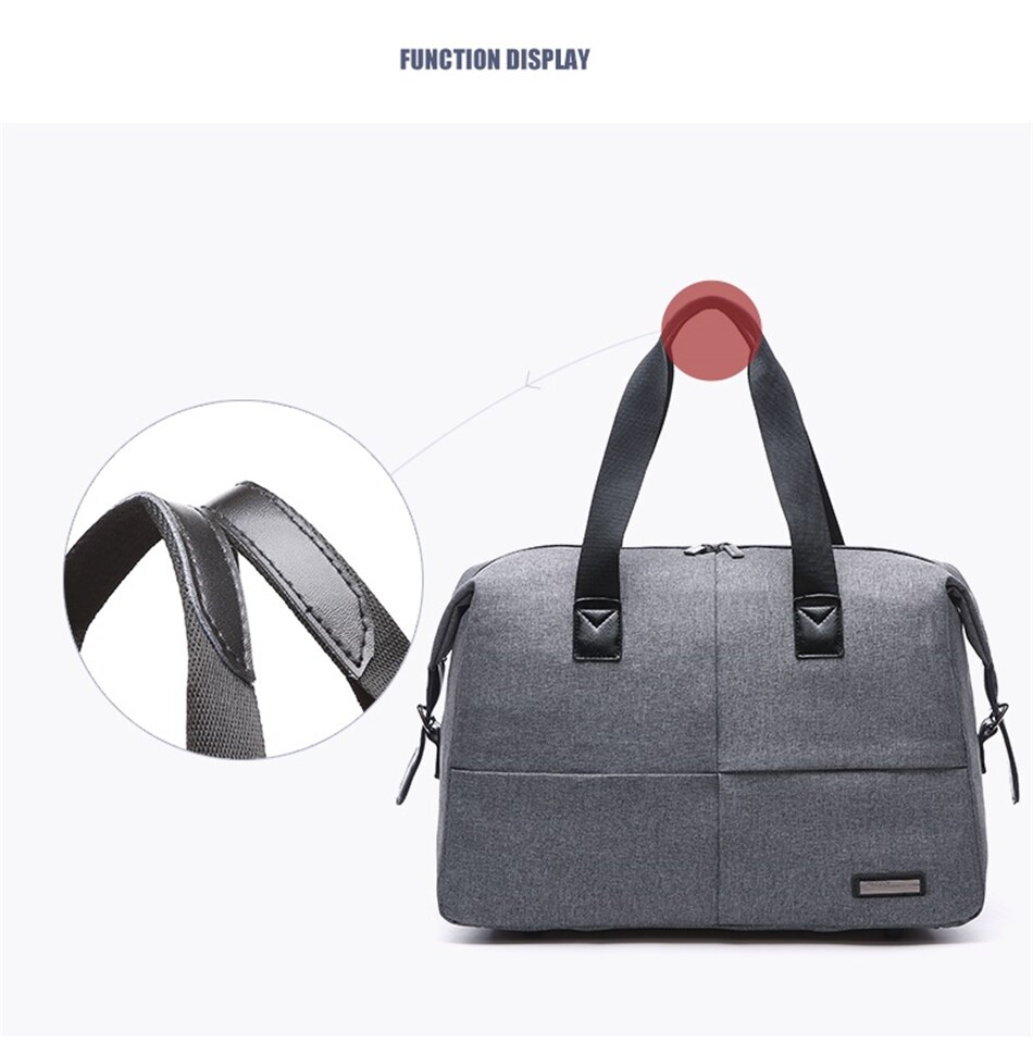 New Men's Large Waterproof Handbag Casual Fitness Luggage Bag Men Multi-function Duffle Bag Fashion Sports Business Travel Bags