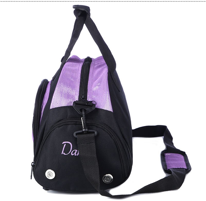 Dance Yoga Gym Shoulder Bag Women For Fitness Outdoor Fashion Sports Waterproof Wear Resistant Travel Handbags With Shoes Space