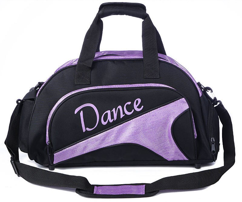 Dance Yoga Gym Shoulder Bag Women For Fitness Outdoor Fashion Sports Waterproof Wear Resistant Travel Handbags With Shoes Space