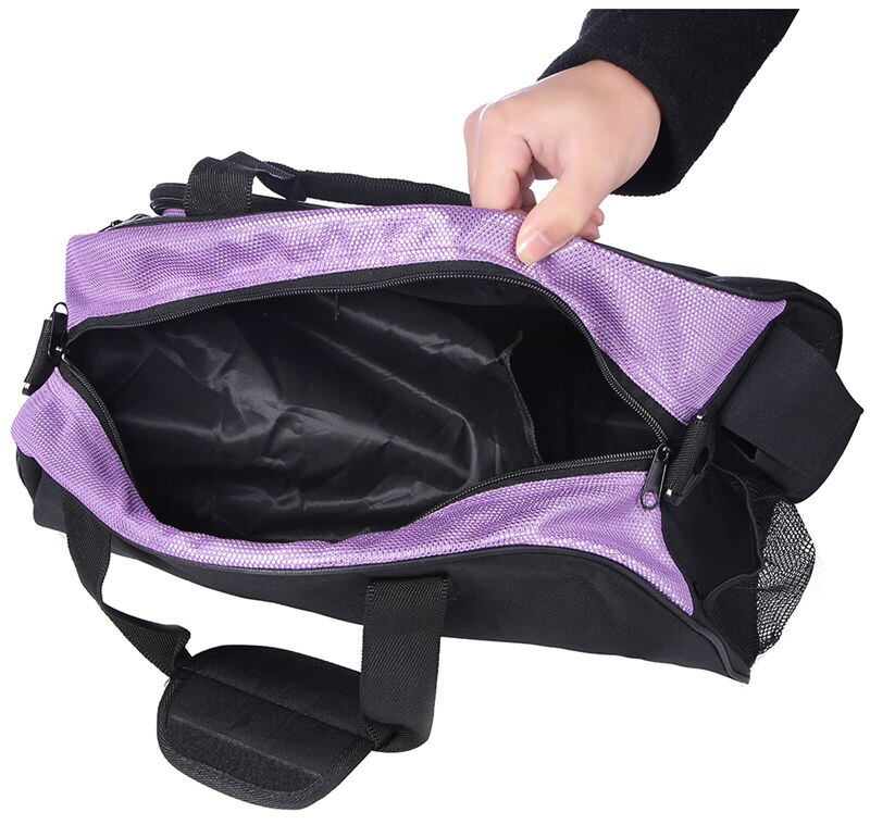 Dance Yoga Gym Shoulder Bag Women For Fitness Outdoor Fashion Sports Waterproof Wear Resistant Travel Handbags With Shoes Space