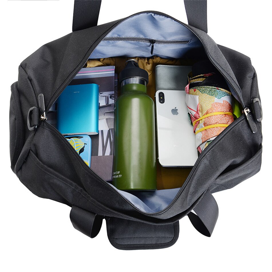 Dry Wet Yoga Gym Bag Men Women Fitness Training Sports Swimming Traveling Handbag Outdoor Shoulder Duffle Bags With Shoes Pocket