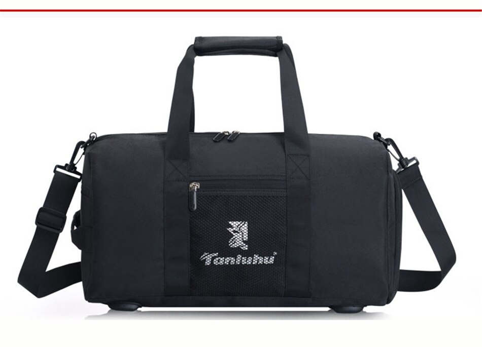 Dry Wet Yoga Gym Bag Men Women Fitness Training Sports Swimming Traveling Handbag Outdoor Shoulder Duffle Bags With Shoes Pocket