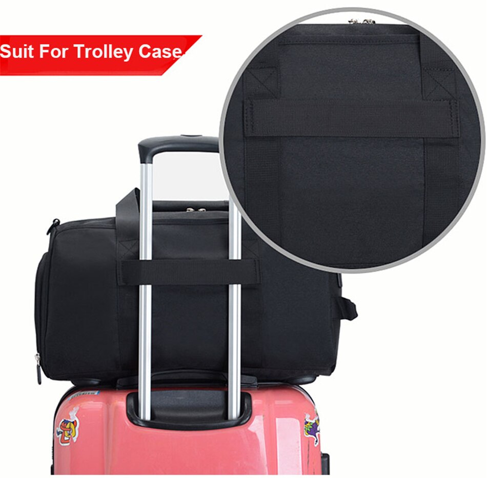 Dry Wet Yoga Gym Bag Men Women Fitness Training Sports Swimming Traveling Handbag Outdoor Shoulder Duffle Bags With Shoes Pocket