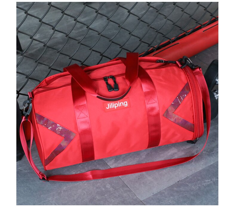 Fashion Fitness Gym Bag Handbag Dry Wet Training Shoulder Yoga Travel Duffle Bag Women Men's Outdoor Sport Bags For Shoes Pocket