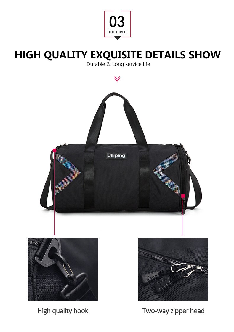Fashion Fitness Gym Bag Handbag Dry Wet Training Shoulder Yoga Travel Duffle Bag Women Men's Outdoor Sport Bags For Shoes Pocket