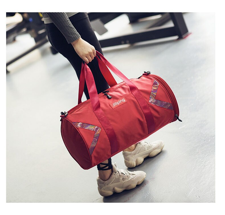Fashion Fitness Gym Bag Handbag Dry Wet Training Shoulder Yoga Travel Duffle Bag Women Men's Outdoor Sport Bags For Shoes Pocket