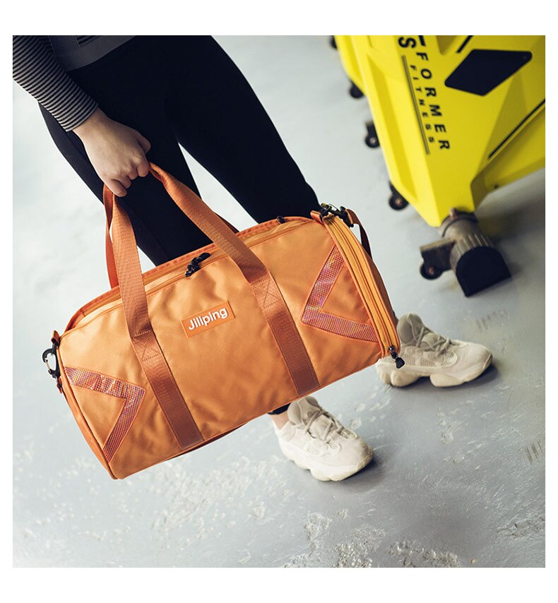 Fashion Fitness Gym Bag Handbag Dry Wet Training Shoulder Yoga Travel Duffle Bag Women Men's Outdoor Sport Bags For Shoes Pocket