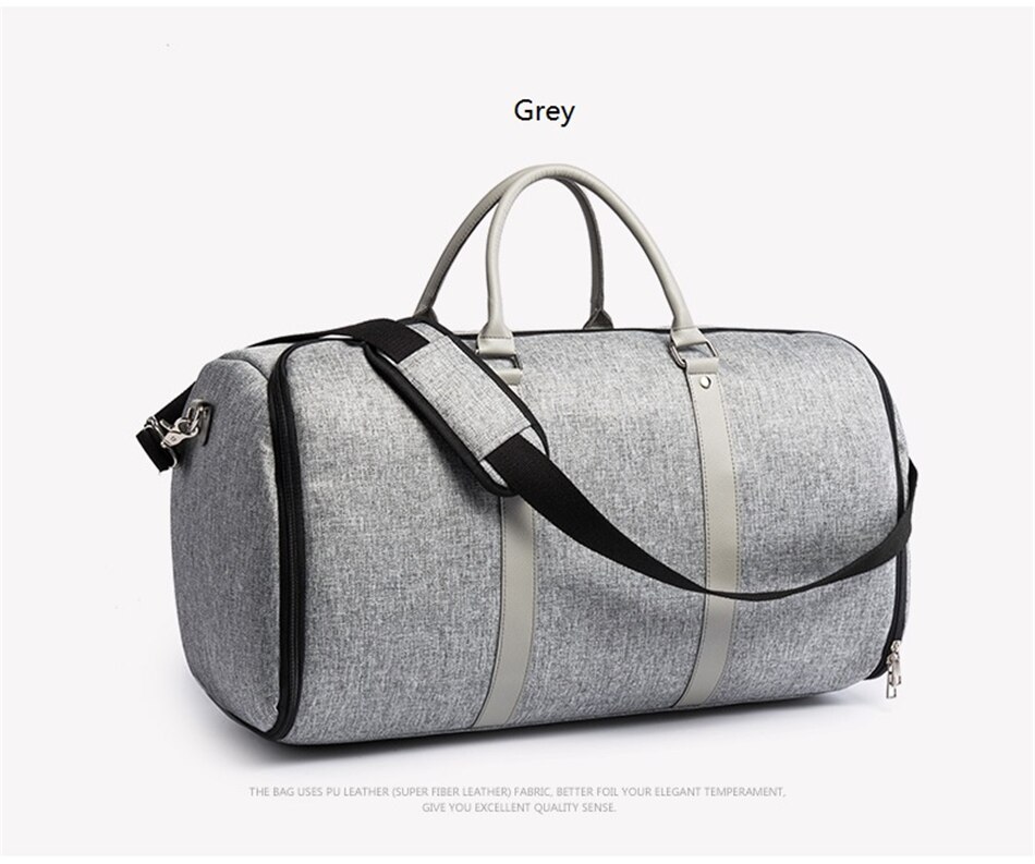Hot Multifunctional Men Business Duffle Bag Travel Large Capacity Suit Storage Bags Casual Gym Luggage Shoulder Foldable Handbag