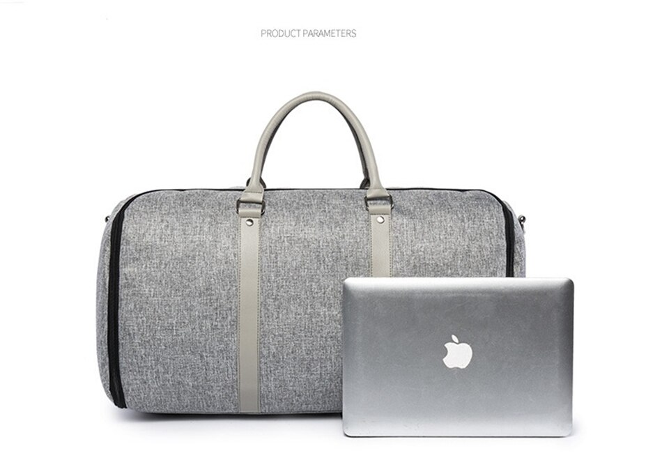 Hot Multifunctional Men Business Duffle Bag Travel Large Capacity Suit Storage Bags Casual Gym Luggage Shoulder Foldable Handbag