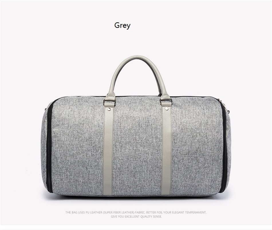 Hot Multifunctional Men Business Duffle Bag Travel Large Capacity Suit Storage Bags Casual Gym Luggage Shoulder Foldable Handbag