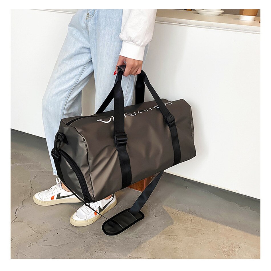 Outdoor Travel Sports Fitness Large Capacity Shoulder Bag Wet And Dry Separation Swimming Waterproof Handbag Leisure Cross Bag