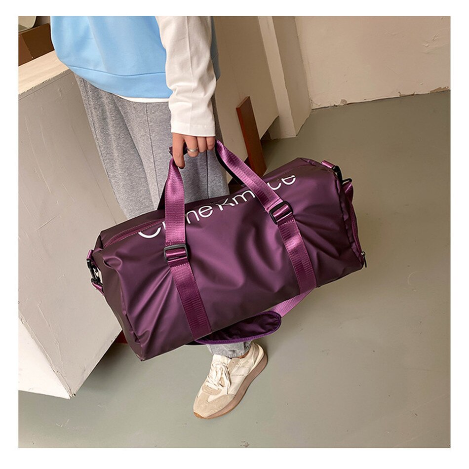 Outdoor Travel Sports Fitness Large Capacity Shoulder Bag Wet And Dry Separation Swimming Waterproof Handbag Leisure Cross Bag