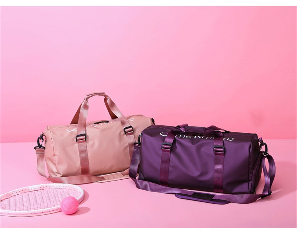 Outdoor Travel Sports Fitness Large Capacity Shoulder Bag Wet And Dry Separation Swimming Waterproof Handbag Leisure Cross Bag